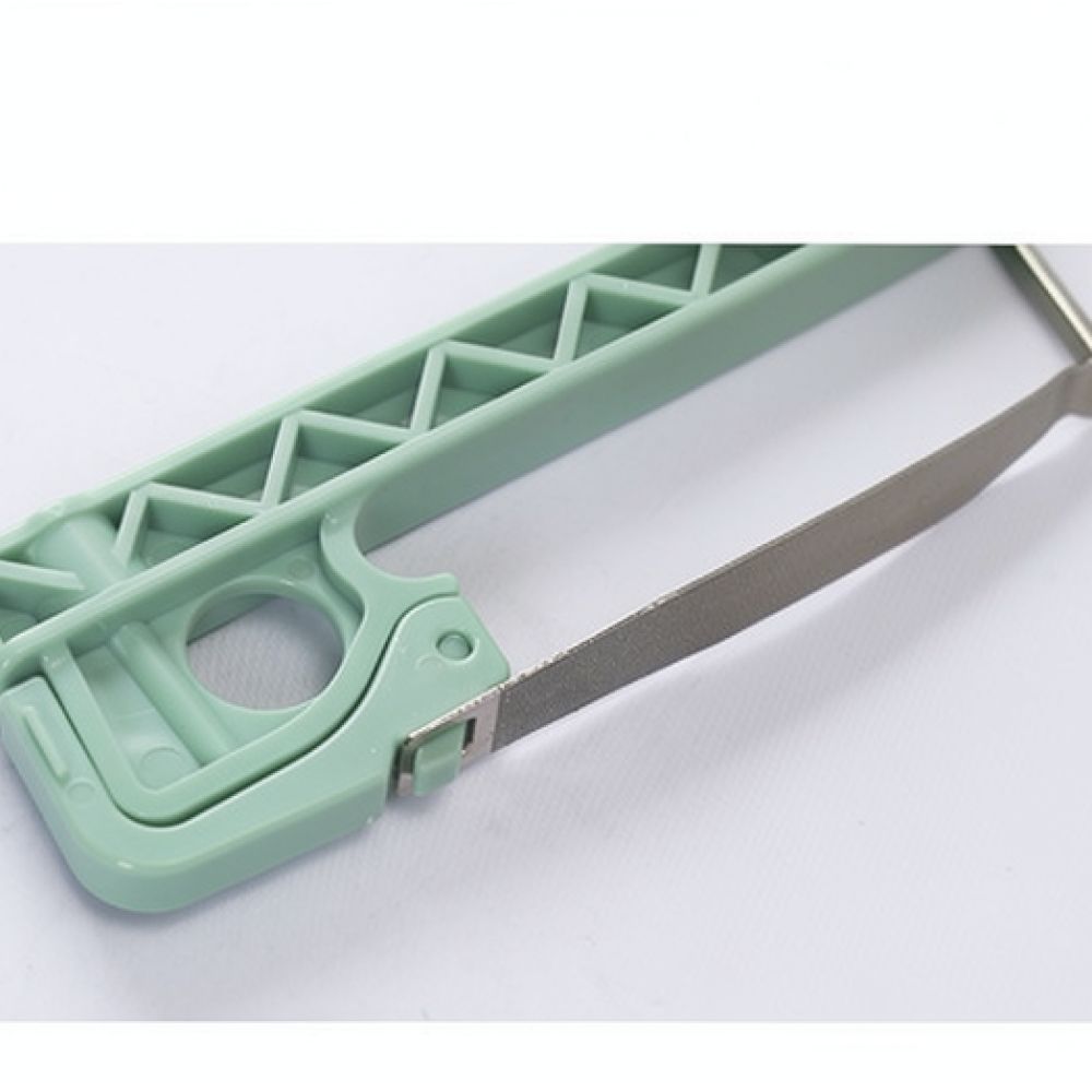 Kitchen Gadgets Green - 両面ダイヤモンド研磨器、プロ仕様のキッチン用研磨ツール、携帯用ホーニングストーン、家庭用調理器具、グリーン、オレンジ