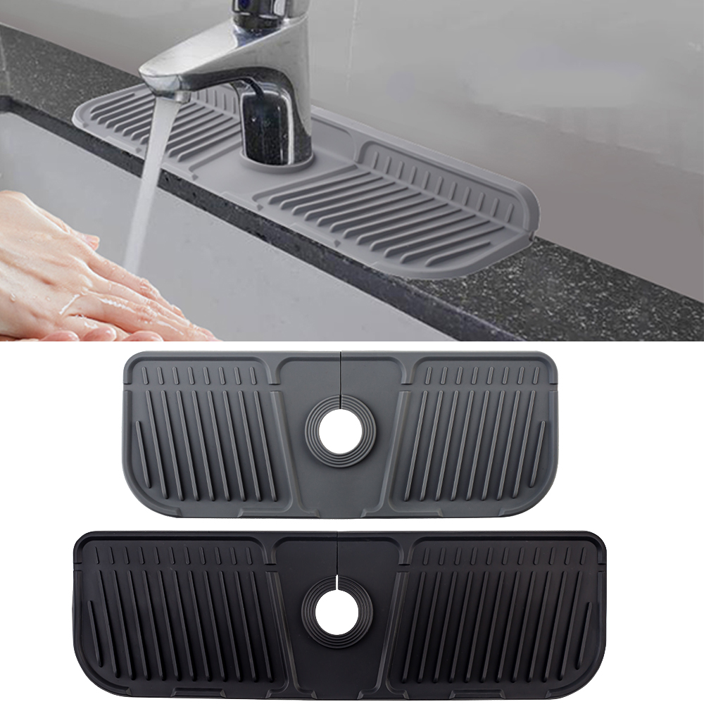 Silicone Steamer Basket - キッチンシリコン蛇口マット蛇口水キャッチャーマットシンクスプラッシュパッドカウンタートッププロテクター浴室