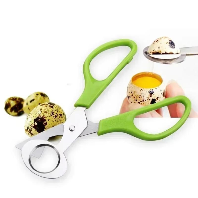 Kitchen Gadgets That Are Useful - ピジョンウズラ卵はさみカッター卵オープナー卵スライサーキッチンホームツールはさみアクセサリーツールシガーボトルオープナーガジェット