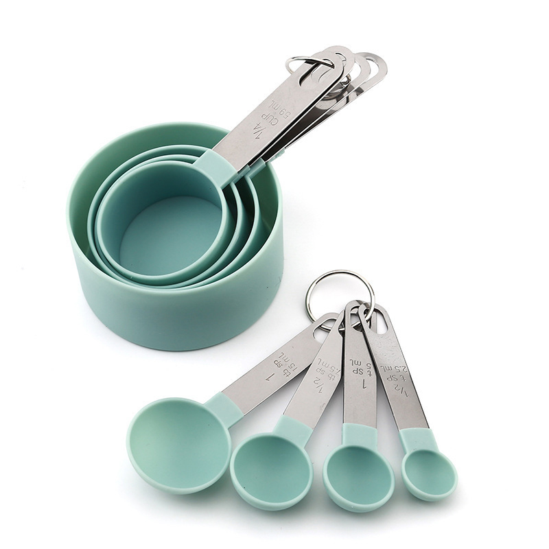 8 個計量カップスプーンセットベーキングケーキペストリー調理 - Kitchen Gadgets For Cooking のレビューと価格