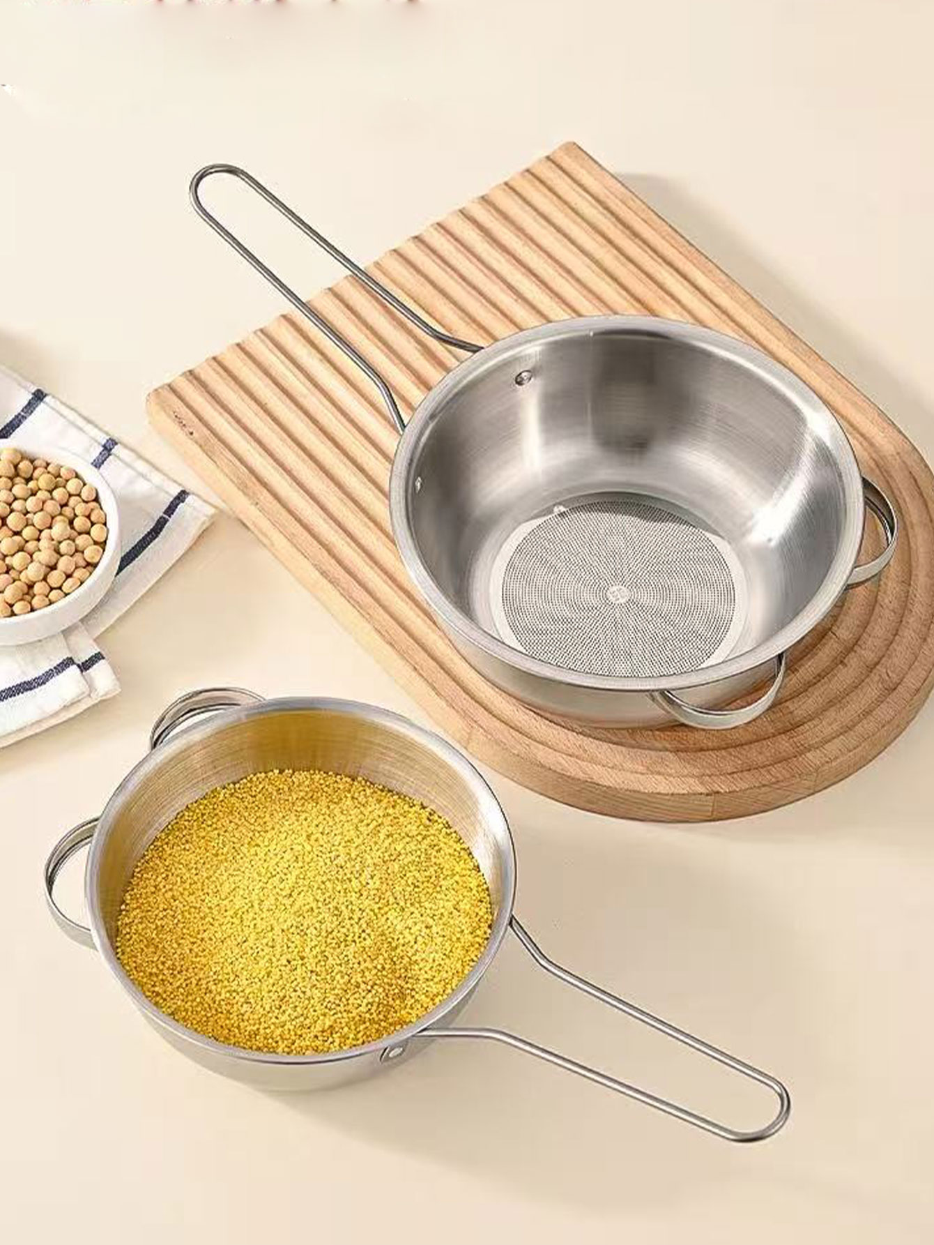 家庭用米洗いバスケット、米ふるい、米洗い桶、多機能キッチン水 - Kitchen Gadgets That Are Useful のレビューと価格