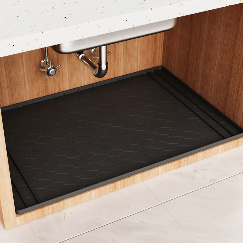シリコン製シンク下マット キッチン必需品ガジェット、棚ライナ - Kitchen Gadgets Essential のレビューと価格
