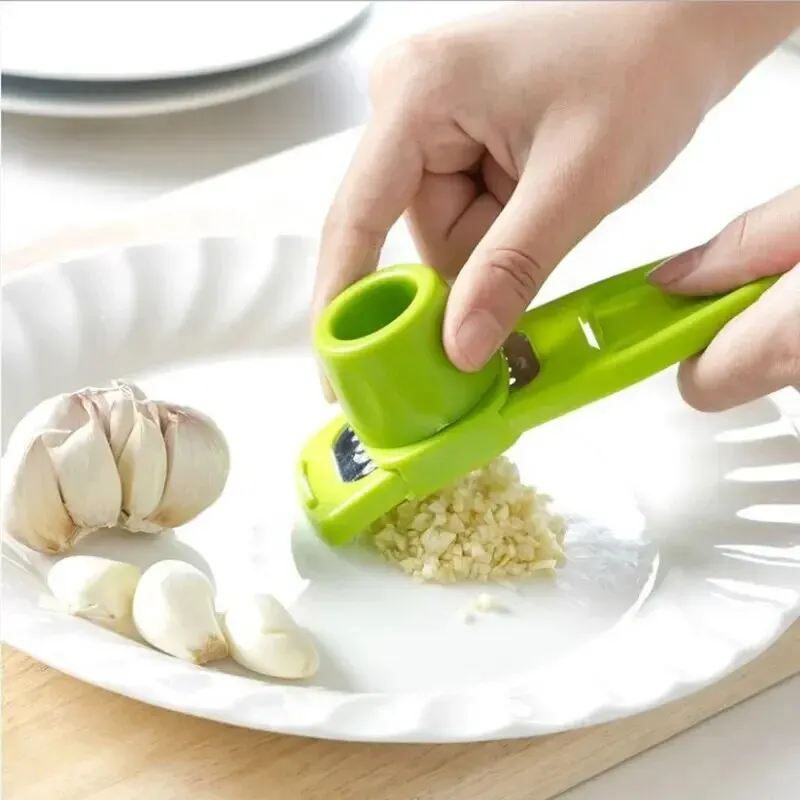 1パックミニガーリックグラインダークリエイティブガーリックプ - Kitchen Gadgets Green のレビューと価格