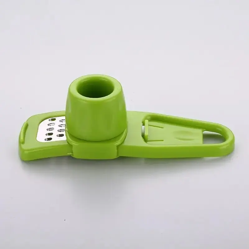 1パックミニガーリックグラインダークリエイティブガーリックプ - Kitchen Gadgets Green のレビューと価格