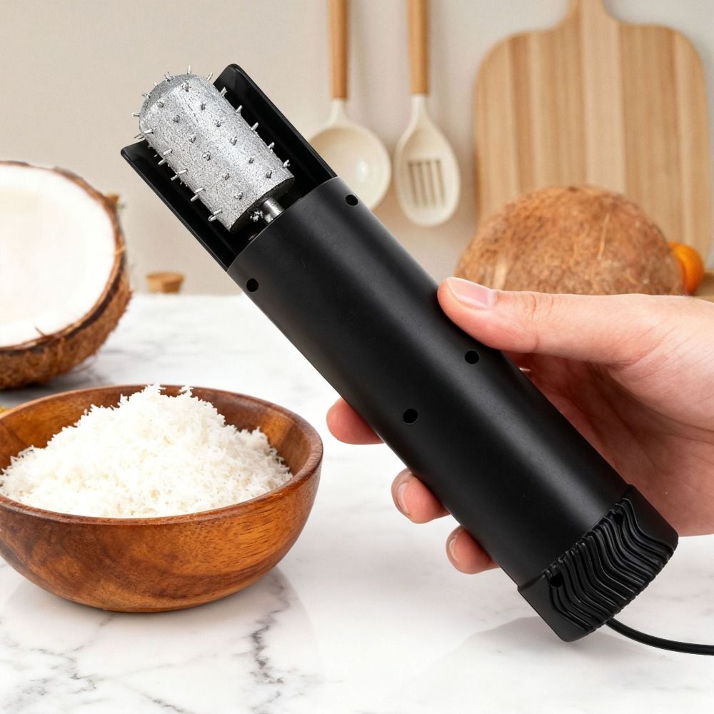 飛沫防止電動ココナッツミートグレーター安全英国米国EUココナ - Kitchen Gadgets Uk のレビューと価格