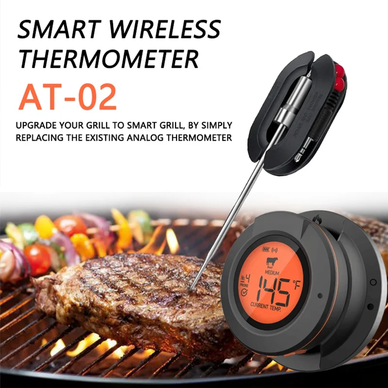 Bluetooth 温度計デジタルセンサー高 500 度オー - Kitchen Gadgets Under 500 のレビューと価格