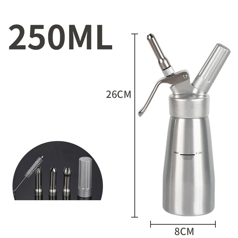250/500/1000 ミリリットル純アルミニウムクリーム - Kitchen Gadgets Under 500 のレビューと価格