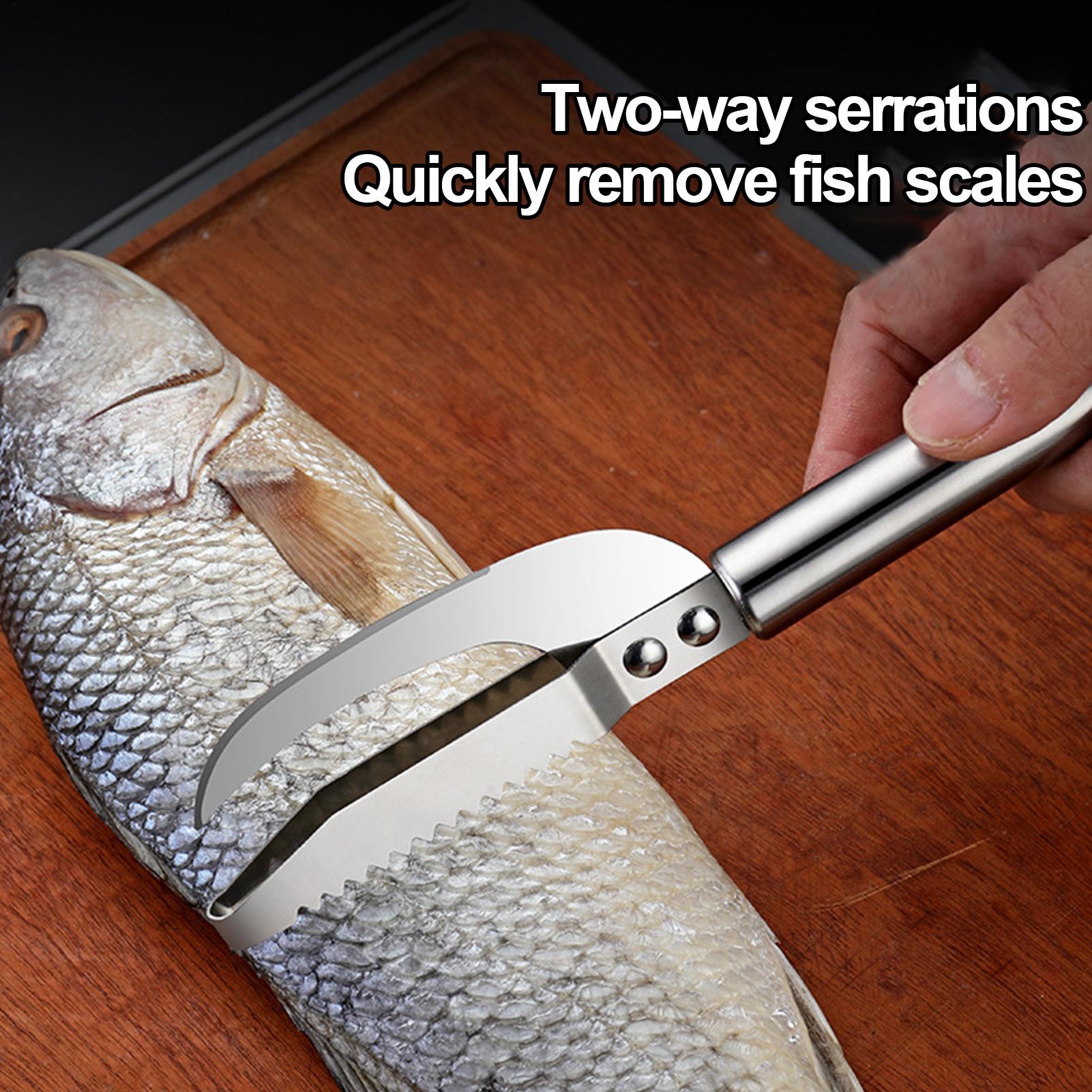 魚鱗除去ナイフ、エビの糸取り、ステンレス製魚鱗除去器、魚の皮 - Kitchen Gadgets That Are Useful のレビューと価格