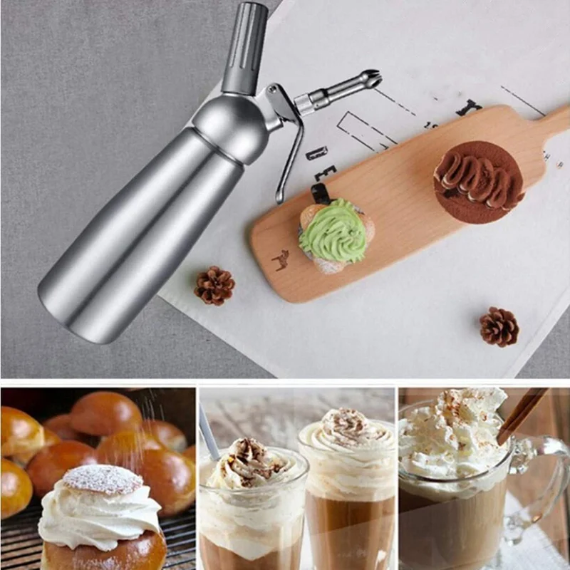 純アルミニウムクリームディスペンサー,泡付きクリームディスペ - Kitchen Gadgets Under 500 のレビューと価格