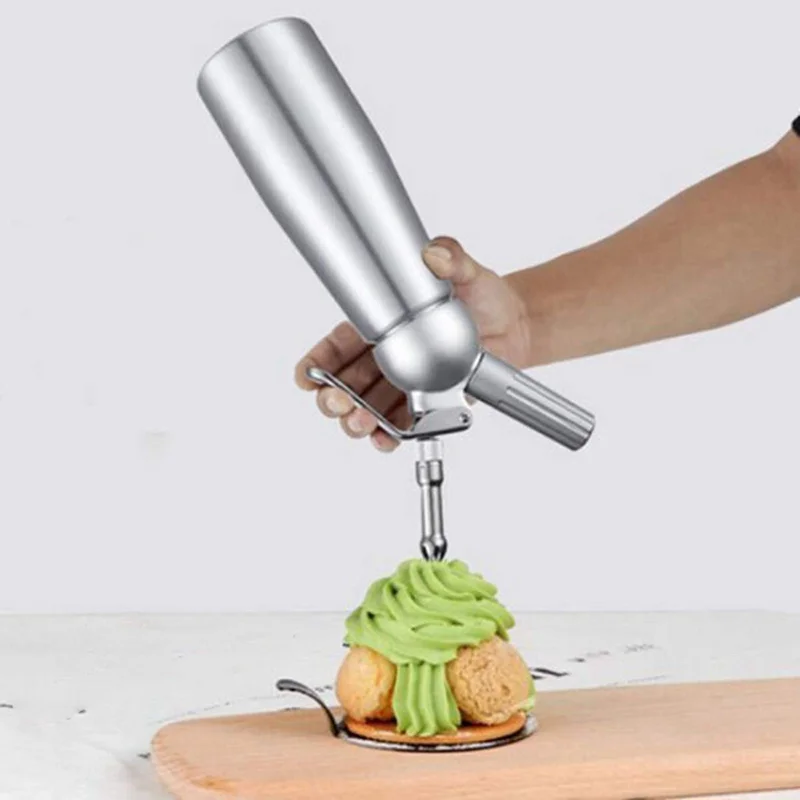 純アルミニウムクリームディスペンサー,泡付きクリームディスペ - Kitchen Gadgets Under 500 のレビューと価格