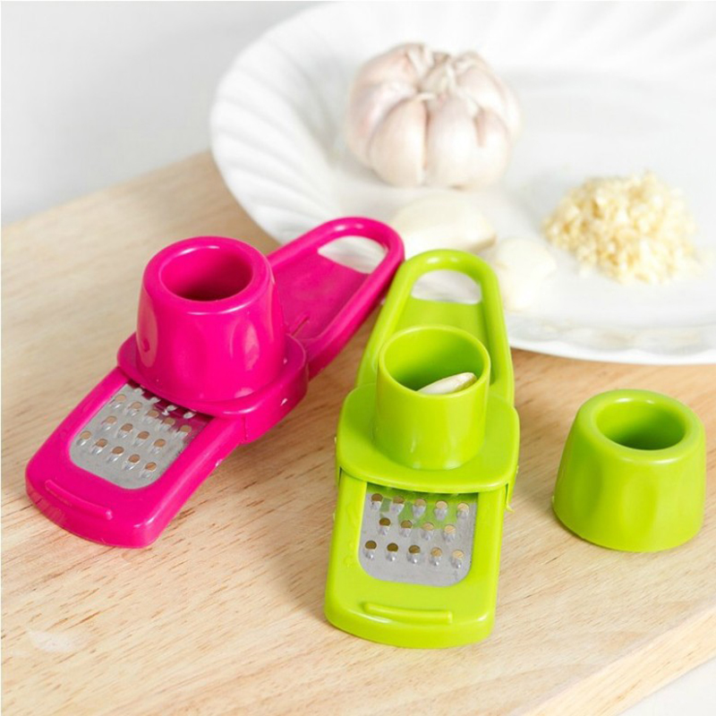 1 パックミニガーリックグラインダークリエイティブガーリック - Kitchen Gadgets Green のレビューと価格