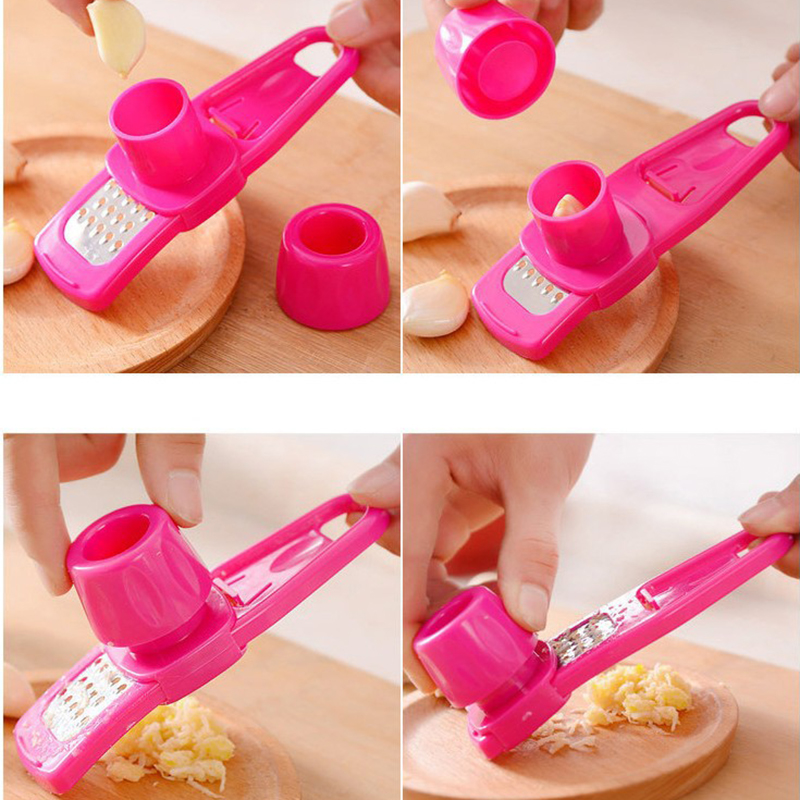 1 パックミニガーリックグラインダークリエイティブガーリック - Kitchen Gadgets Green のレビューと価格
