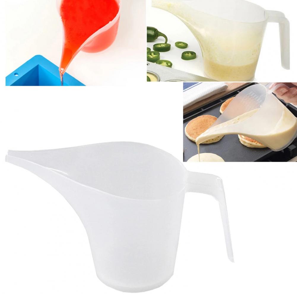 1000ML計量カップ 食品グレード 落下防止チップ付き口  - Kitchen Gadgets For Cooking のレビューと価格