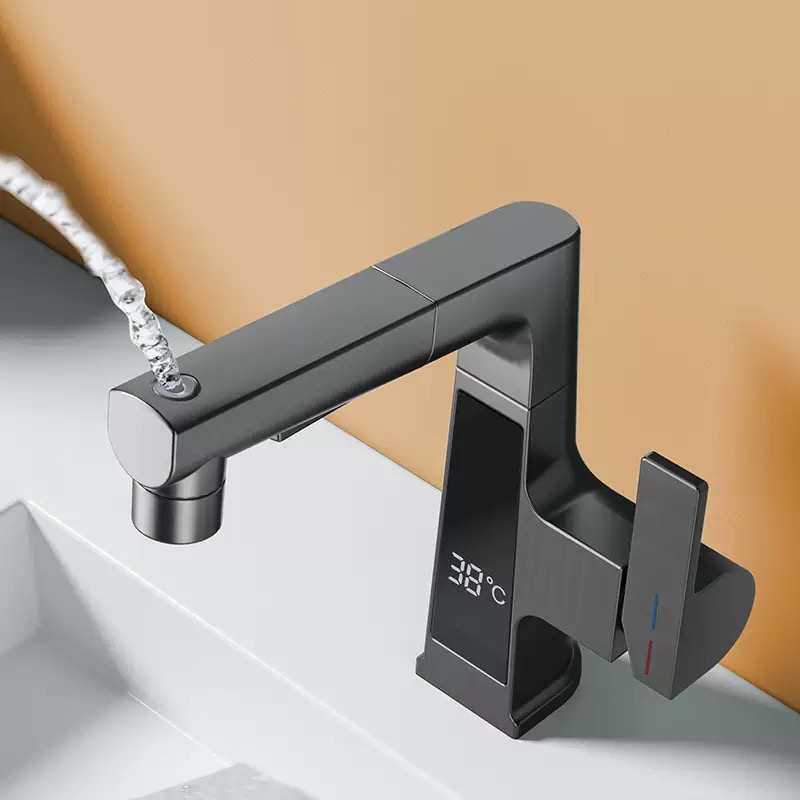 デジタルディスプレイ付きプルアウト式蛇口、インテリジェント温 - Kitchen Gadgets Blender のレビューと価格