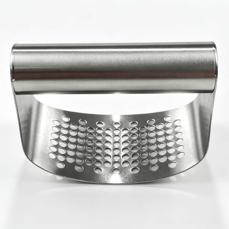 ステンレス鋼リング手動ガーリックプレス簡単洗浄キッチンガジェ - Kitchen Gadgets That Are Useful のレビューと価格