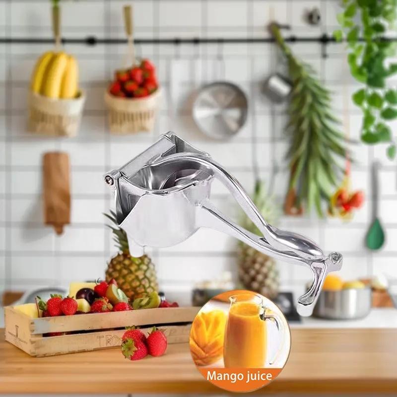 手動柑橘ジューサー、金属製ハンドプレス、レモン、オレンジ、ラ - Kitchen Gadgets Essential のレビューと価格