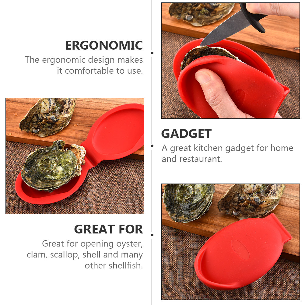 高品質な食品グレードのシリコン製カキオープナー2個セット。人 - Kitchen Gadgets Essential のレビューと価格