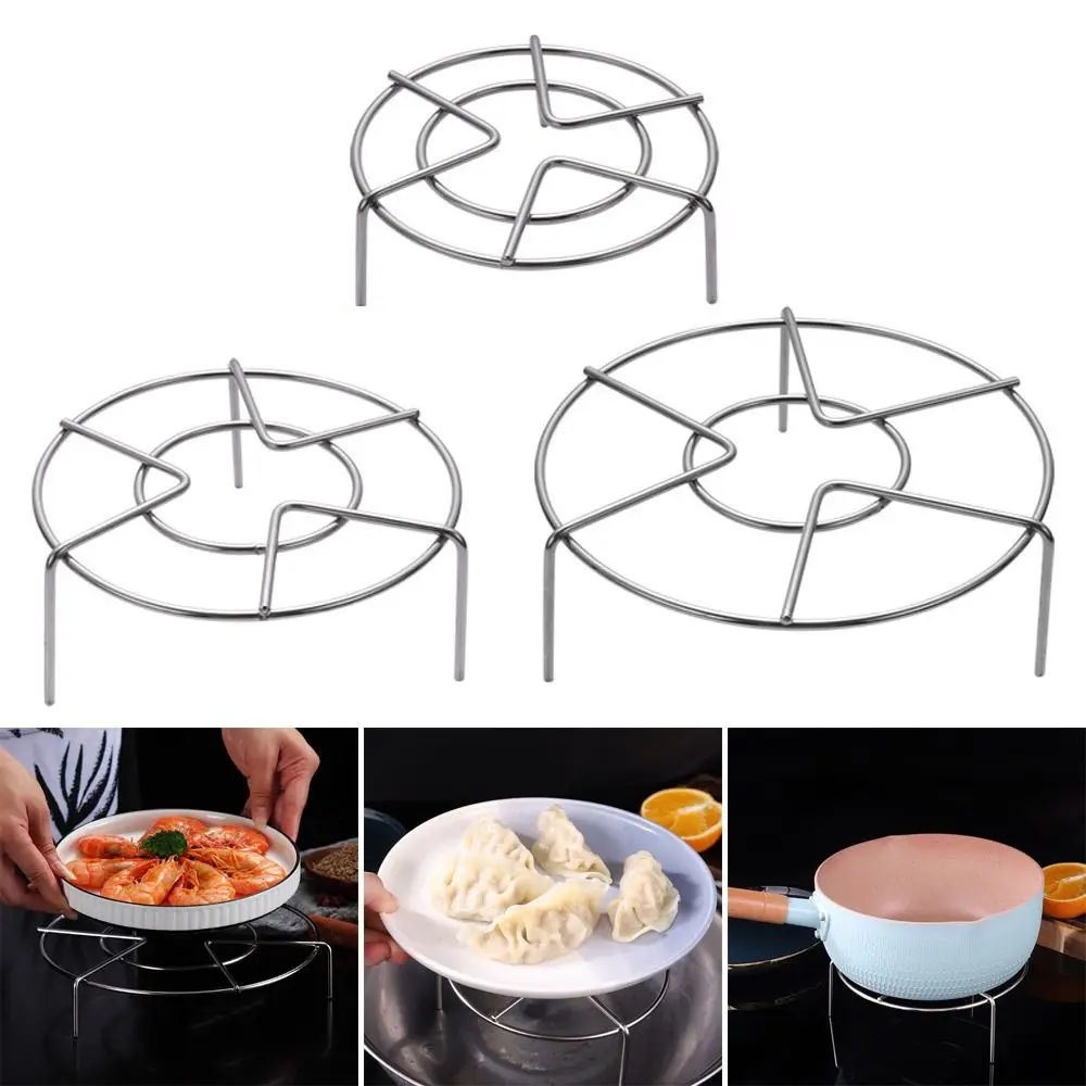 ステンレス製蒸し器棚、耐久性のあるトレイスタンド、蒸し餃子卵 - Silicone Steamer Basket のレビューと価格