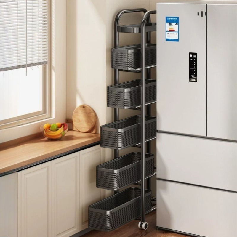 コーナー用調理器具ラック、回転式、スパイス、金属製、フルーツ - Kitchen Gadgets Essential のレビューと価格