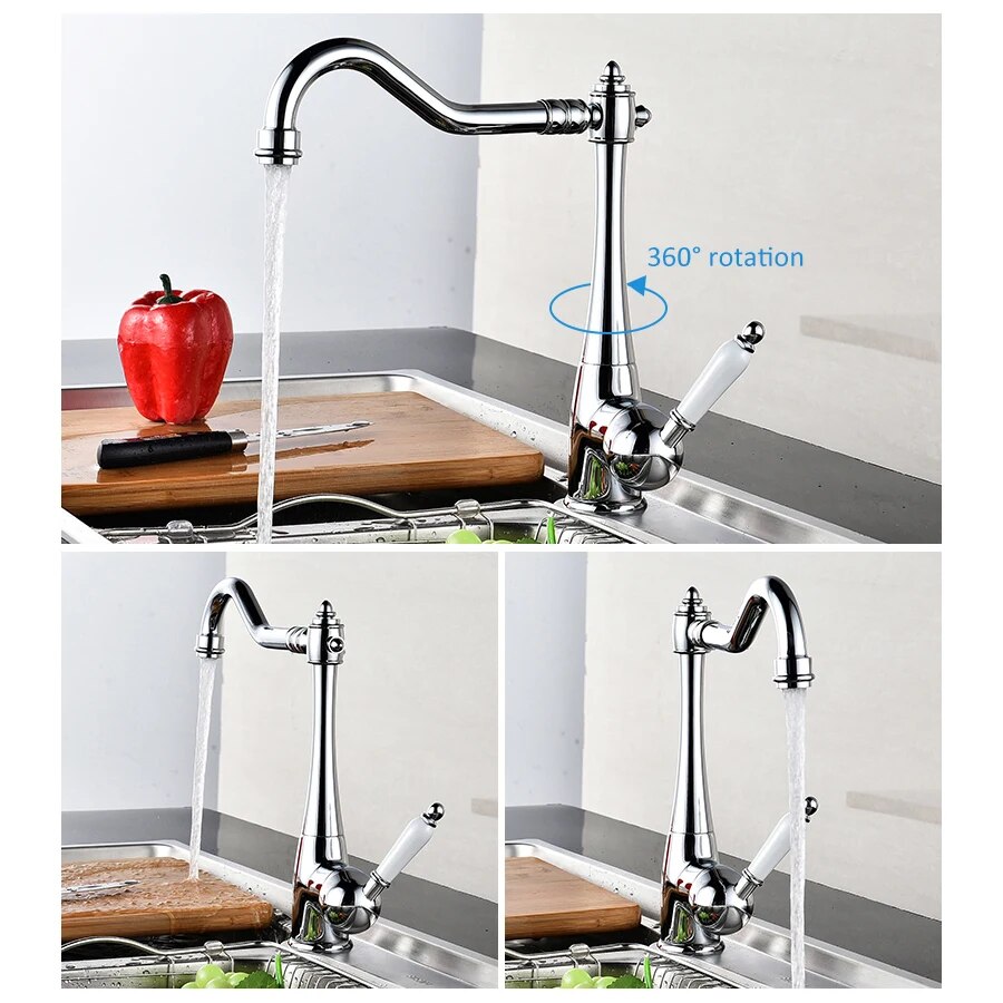 360度回転のキッチンクレーンの蛇口,スプレーミキサー,el - Kitchen Gadgets Blender のレビューと価格