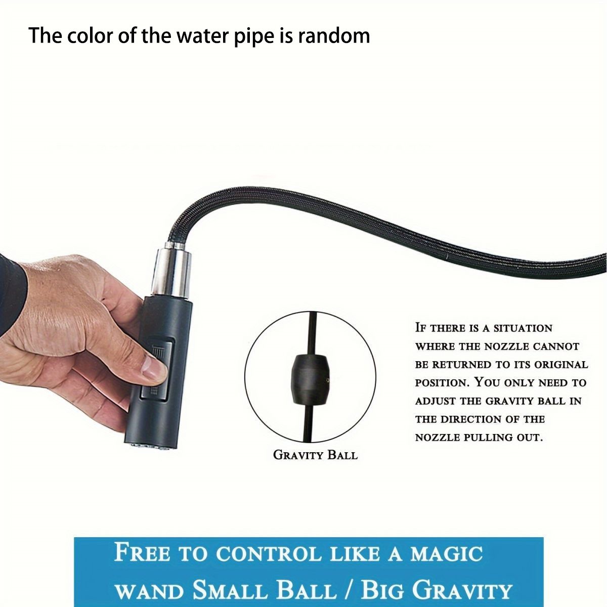 黒色のキッチン蛇口、2機能シングルハンドル、引き出し式混合栓 - Kitchen Gadgets Blender のレビューと価格