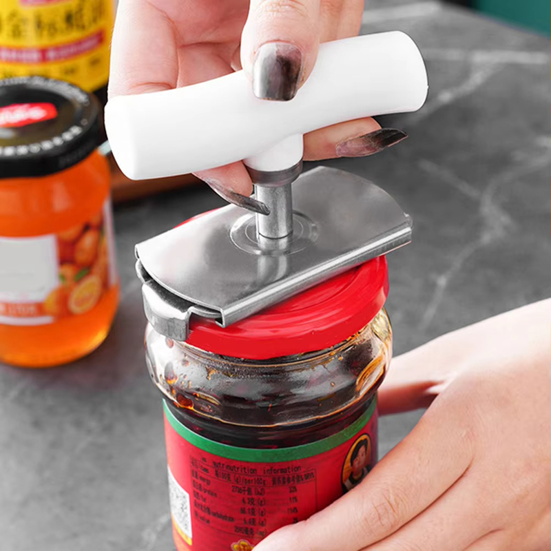 ステンレス製多機能ジャーオープナー |   ボトルキャップや - Kitchen Gadgets That Are Useful のレビューと価格