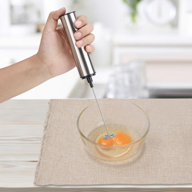 ハンドヘルド電動ミルクフォーマー 充電式 ステンレス製 ブレ - Kitchen Gadgets Blender のレビューと価格