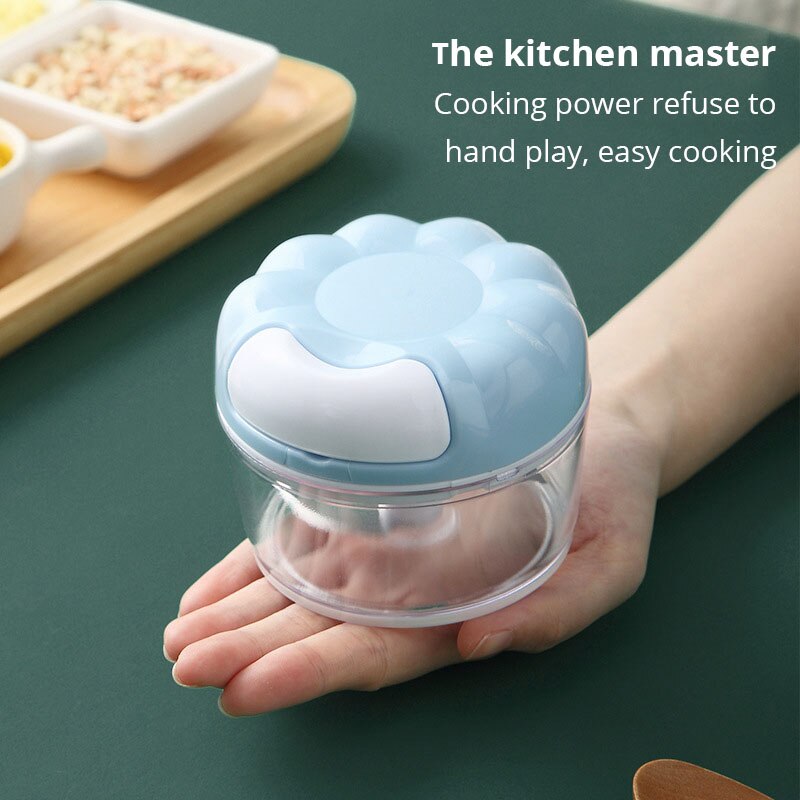 1個入り 青/ピンク 手動ニンニク潰し器 手動式キッチン家庭 - Kitchen Gadgets Blender のレビューと価格