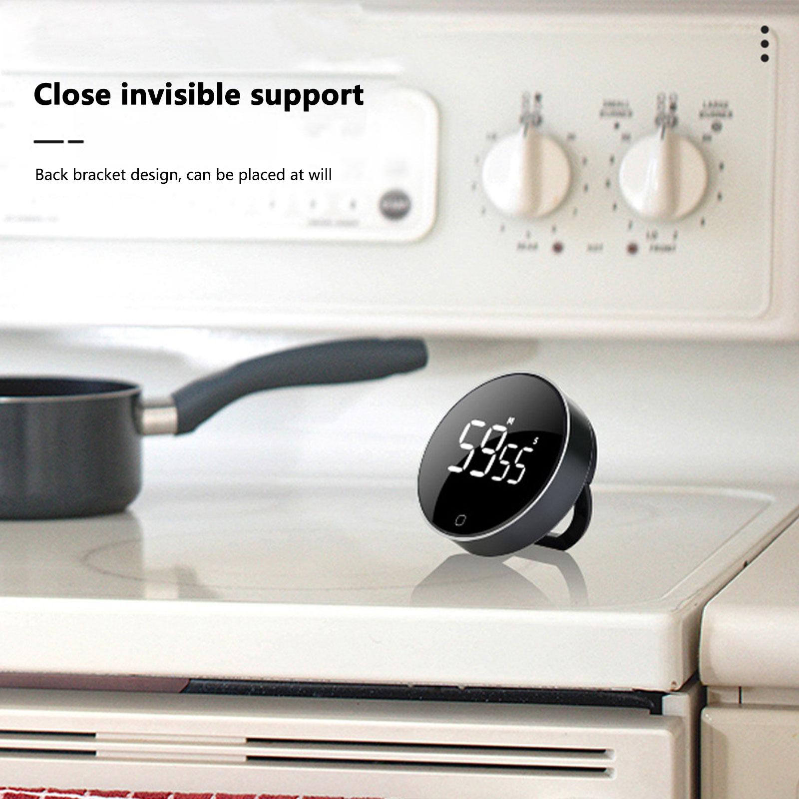 LEDデジタル調理タイマー、USB充電式、磁石付き、焼き時間 - Kitchen Gadgets For Cooking のレビューと価格
