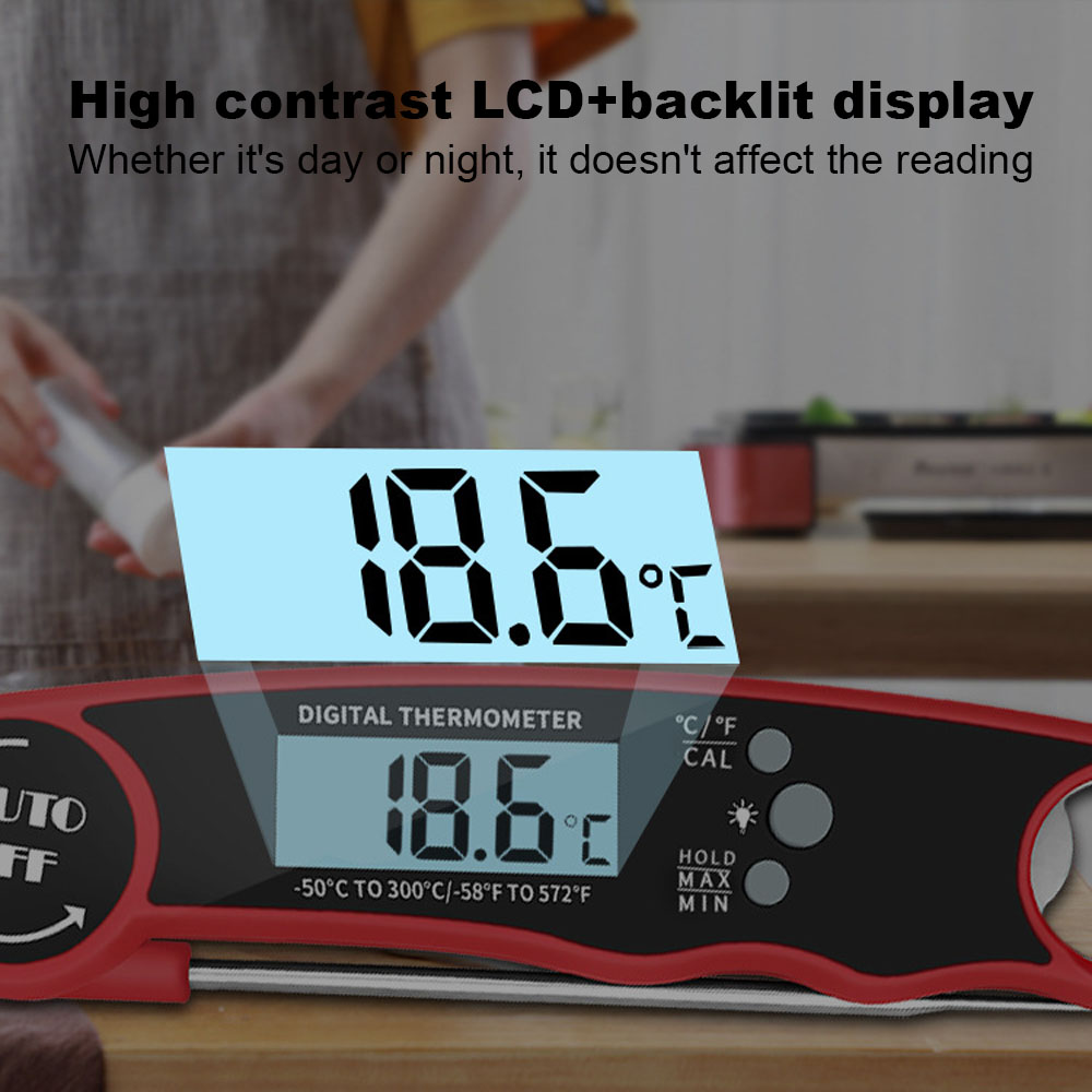デジタル肉用温度計 – グリル、バーベキュー、エアフライヤー - Kitchen Gadgets Essential のレビューと価格