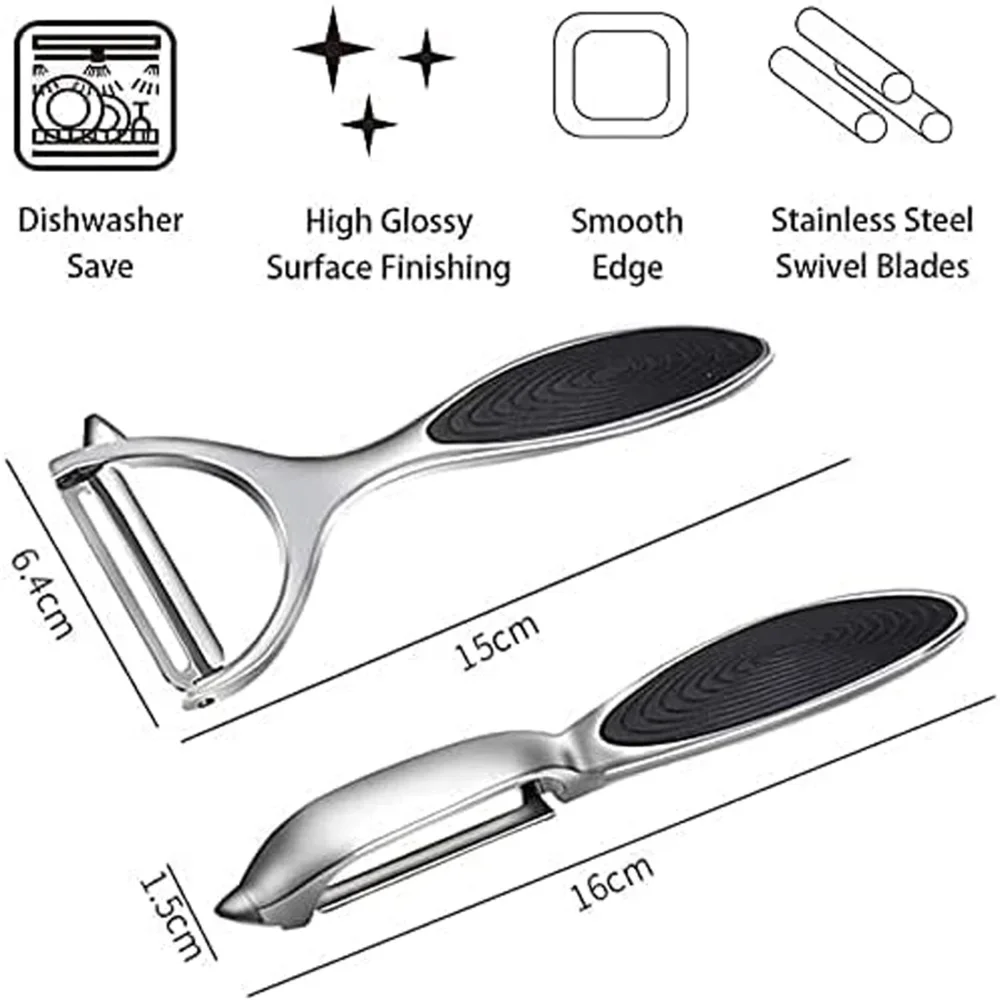 多機能キッチンピーラー・グレーター・野菜チョッパー・フルーツ - Kitchen Gadgets Essential のレビューと価格