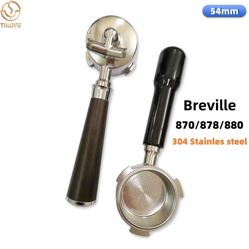 54mm エスプレッソ用ポルタフィルター、デュアルスパウト、 - Breville Espresso Barista Express のレビューと価格