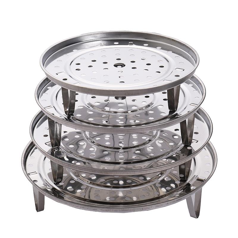 ステンレス鋼蒸し器ラック耐熱性取り外し可能な支持脚錆びにくい - Silicone Steamer Basket のレビューと価格